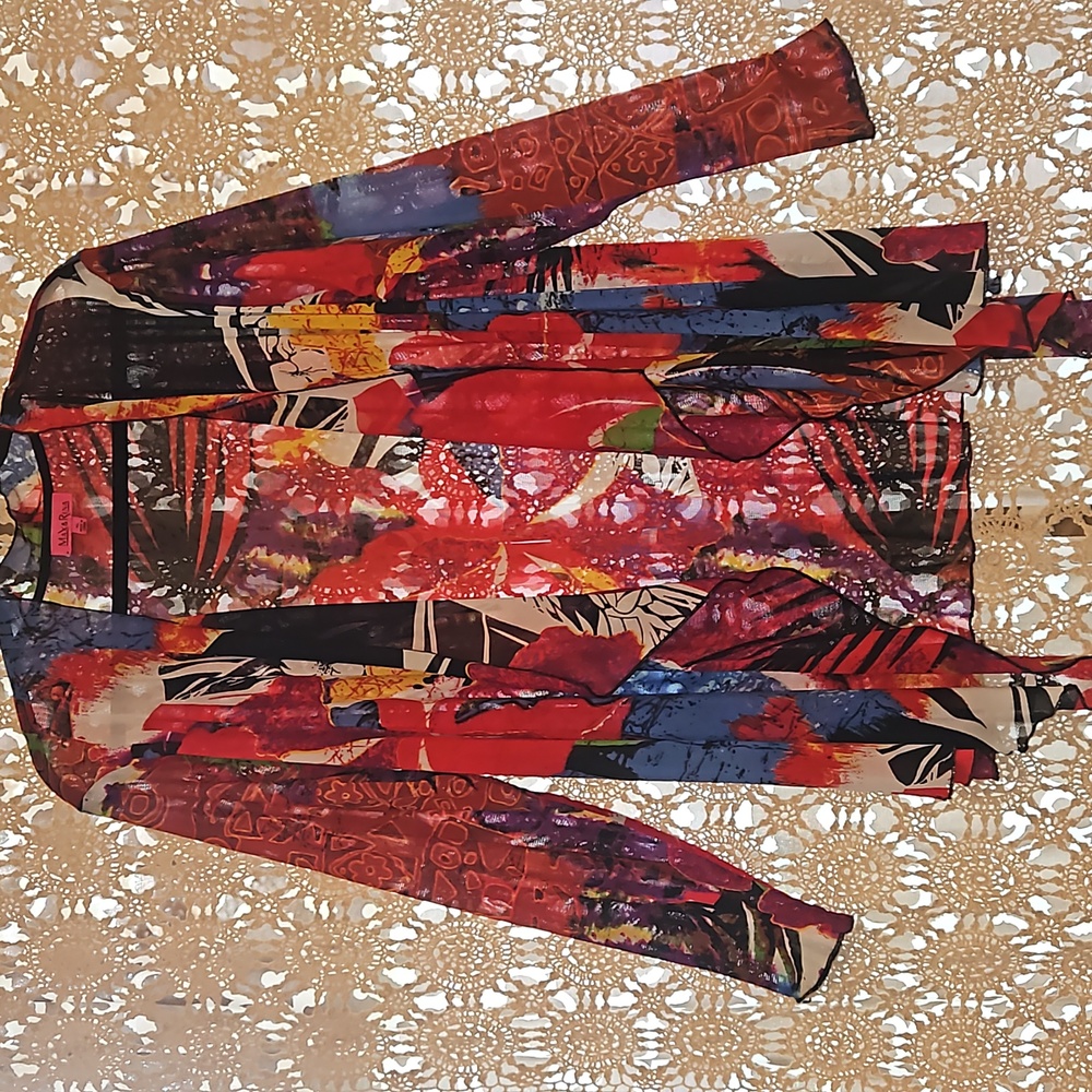 Sheer cover up jacket